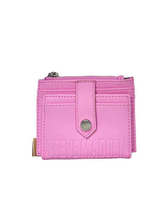 Tarjetero Steve Madden Rosa