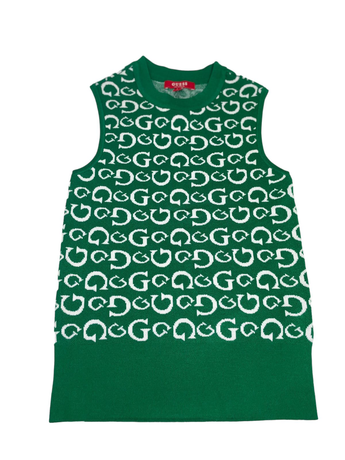 Suéter Chaleco Guess para Mujer - Verde (Talla S)