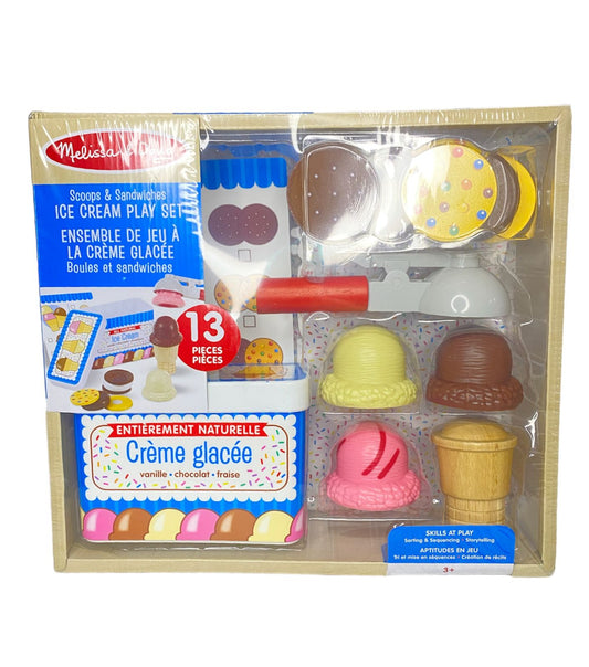 Juguete Ice Cream Set 13 Piezas - Melissa & Doug